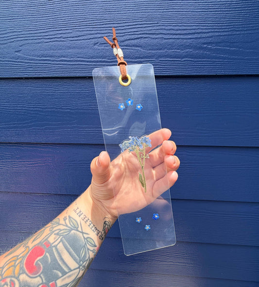 Forget Me Not Bookmark