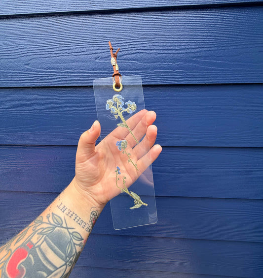 Forget Me Not Bookmark