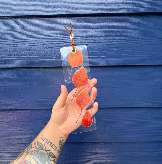 Autumn Leaf Bookmark
